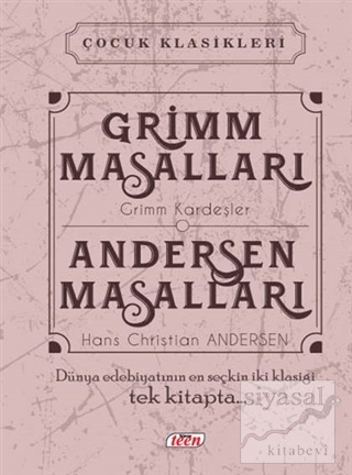 Grimm Masalları - Andersen Masalları (Ciltli) Grimm Kardeşler