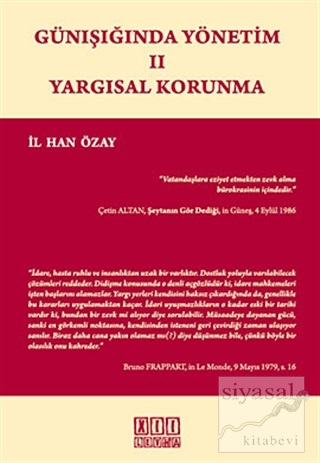 Günışığında Yönetim 2 - Yargısal Korunma