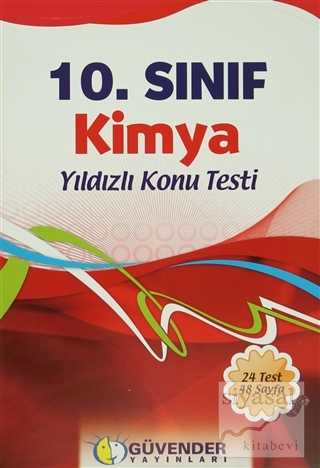 Güvender - 10. Sınıf Kimya Yıldızlı Konu Testi Kolektif