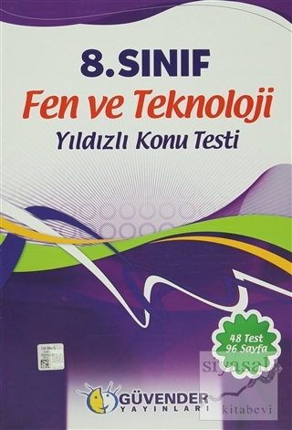 Güvender - 8. Sınıf Fen ve Teknoloji Yıldızlı Konu Testi Kolektif