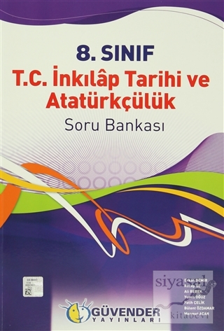 Güvender - 8. Sınıf T.C. İnkılap Tarihi ve Atatürkçülük Soru Bankası E