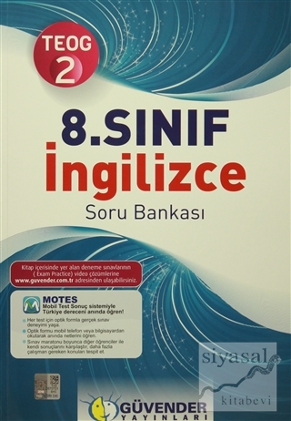 Güvender TEOG 2 8. Sınıf İngilizce Soru Bankası