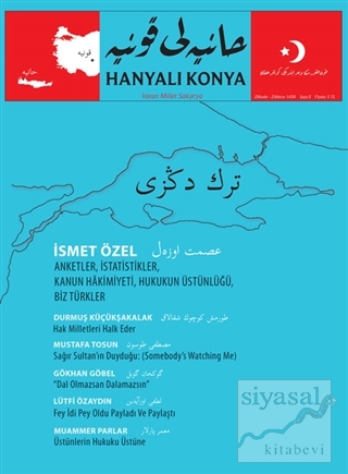 Hanyalı Konya Dergisi Sayı: 3 Kolektif