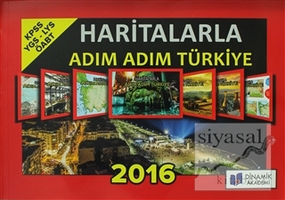 Haritalarla Adım Adım Türkiye 2016 Kolektif
