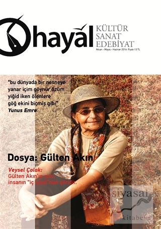 Hayal Kültür Sanat Edebiyat Dergisi Sayı: 57 (Nisan-Mayıs-Haziran) 201