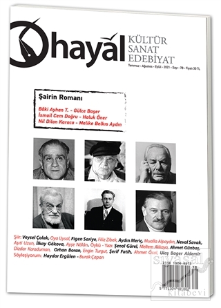 Hayal Kültür Sanat Edebiyat Dergisi Sayı: 78 Temmuz - Ağustos - Eylül 