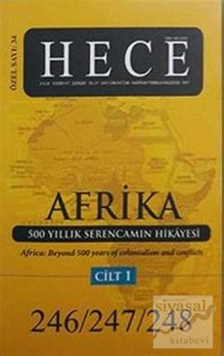 Hece Aylık Edebiyat Dergisi Afrika Özel Sayısı Cilt: 1 (246/247/248) (