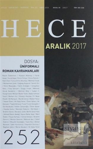 Hece Aylık Edebiyat Dergisi Sayı: 252 - Aralık 2017 Kolektif
