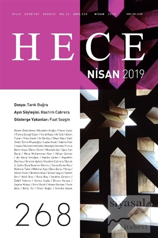 Hece Aylık Edebiyat Dergisi Sayı: 268 Nisan 2019 Kolektif