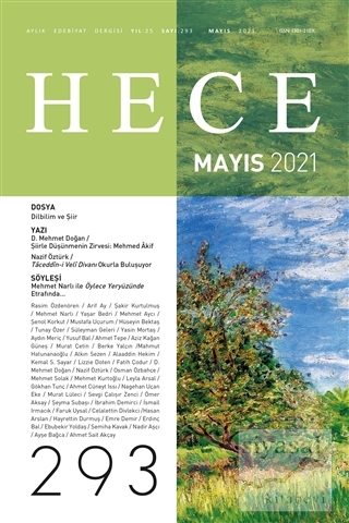 Hece Aylık Edebiyat Dergisi Sayı: 293 Mayıs 2021 Kolektif