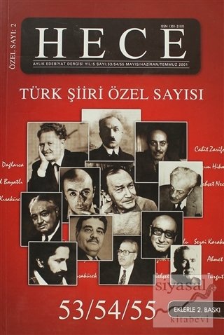 Hece Aylık Edebiyat Dergisi Türk Şiiri Özel Sayısı : 2 - 53/54/55 (Cil