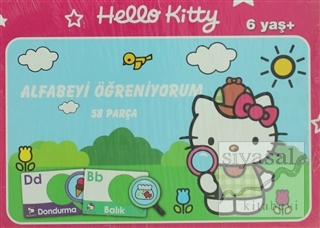Hello Kitty Alfabeyi Öğreniyorum 58 Parça Puzzle Kolektif