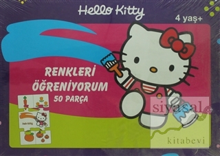 Hello Kitty Okul Öncesi Renkler Yap Boz 50 Parça Puzzle Kolektif