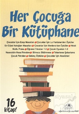 Her Çocuğa Bir Kütüphane Seti (16 Kitap Takım) Kolektif