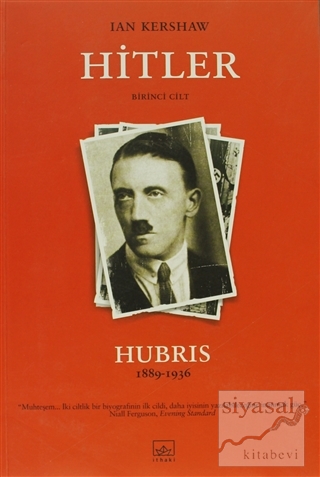 Hitler 1836-1936: Hubris 1. Cilt Ian Kershaw