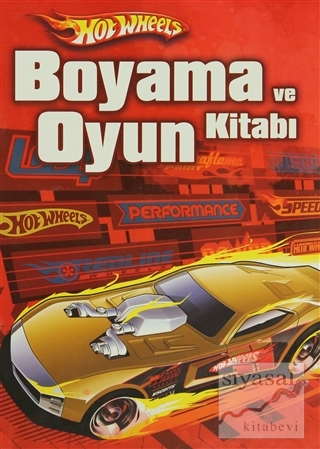 Hot Wheels Boyama ve Oyun Kitabı Kolektif