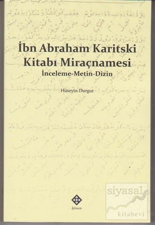 İbn Abraham Karitski Kitabı Miraçnamesi Hüseyin Durgut