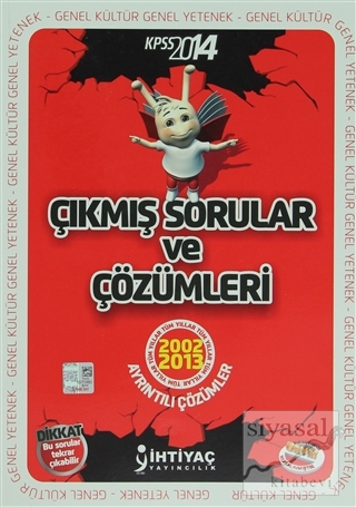 İhtiyaç KPSS Genel Yetenek Genel Kültür Çıkmış Sorular ve Çözümleri 20