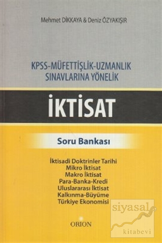 İktisat - Soru Bankası Mehmet Dikkaya