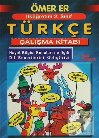 İlköğretim 2. Sınıf Türkçe Çalışma Kitabı Ömer Er