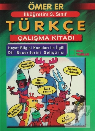 İlköğretim 3. Sınıf Türkçe Çalışma Kitabı Ömer Er