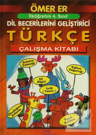 İlköğretim 4. Sınıf Türkçe Çalışma Kitabı Ömer Er