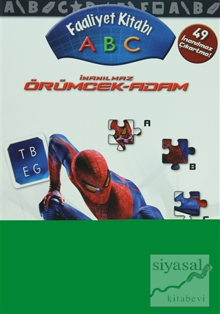 İnanılmaz Örümcek Adam - ABC Faaliyet Kitabı