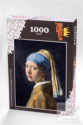 İnci Küpeli Kız (1000 Parça) - Ahşap Puzzle Klasikler Serisi - Johanne