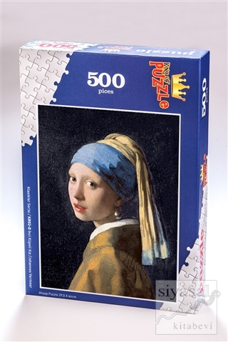 İnci Küpeli Kız (500 Parça) - Ahşap Puzzle Klasikler Serisi - Johannes