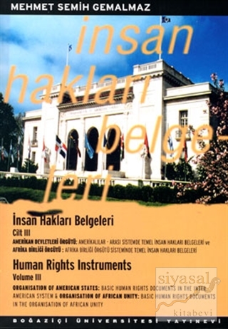 İnsan Hakları Belgeleri Cilt: 3 Mehmet Semih Gemalmaz
