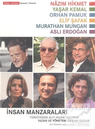 İnsan Manzaraları Türkiye'den Altı Yazar Portresi 6 Film DVD ve 6 Kita