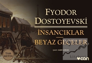 Insancıklar - Beyaz Geceler (Mini Kitap) Fyodor Mihayloviç Dostoyevski