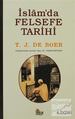 İslam'da Felsefe Tarihi T.J.De Boer