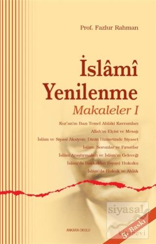 İslami Yenilenme - Makaleler 1 Fazlur Rahman