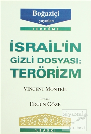 İsrail'in Gizli Dosyası: Terörizm Vincent Monteil