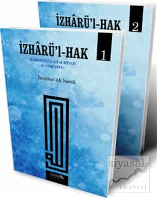İzharü'l-Hak 2 Cilt Takım Rahmetullah el-Hindi