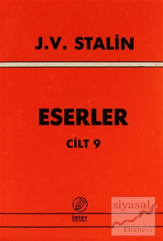 J. V. Stalin Eserler Cilt: 9 Süheyla Kaya