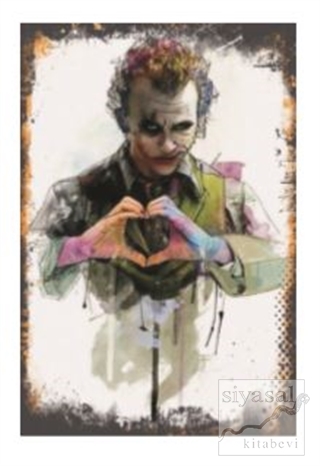 Joker Ahşap Poster 1