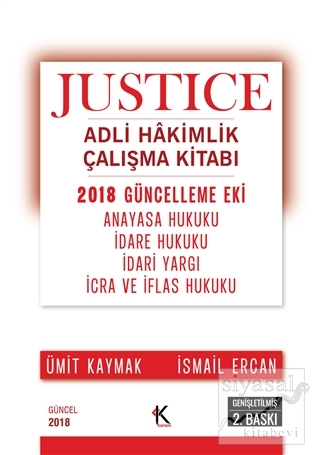 Justice Adli Hakimlik Çalışma Kitabı Ümit Kaymak