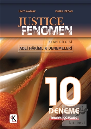 Justice Fenomen Adli Hakimlik Tamamı Çözümlü 10 Deneme Ümit Kaymak