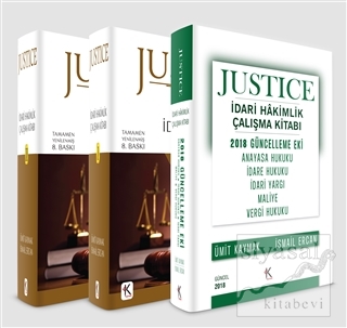 Justice İdari Hakimlik Çalışma Kitabı (2 Cilt Takım) 2018 Güncelleme E