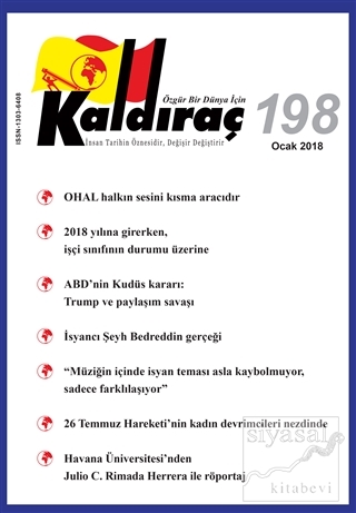 Kaldıraç Dergisi Sayı: 198 Ocak 2018 Kolektif