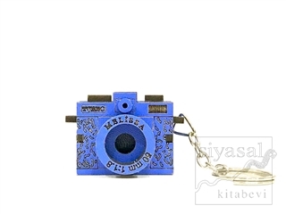 Kamera Anahtarlık Mavi