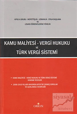 Kamu Maliyesi - Vergi Hukuku ve Türk Vergi Sistemi Kolektif