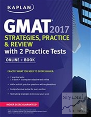 Kaplan GMAT 2017 Strategies, Practice, and Review with 2 Practice Test