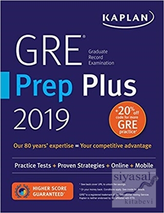 Kaplan GRE Prep Plus 2019 Kolektif