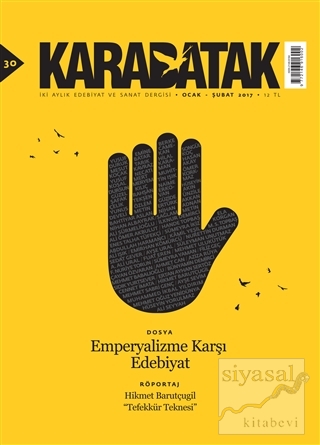 Karabatak Dergisi Sayı : 30 Ocak-Şubat 2017 Kolektif