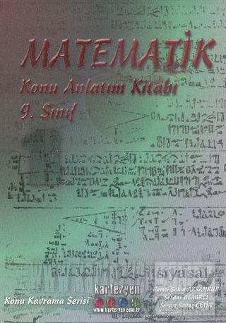 Kartezyen 9. Sınıf Matematik Konu Anlatım Kitabı - 1 Remzi Şahin Aksan