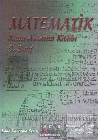 Kartezyen 9. Sınıf Matematik Konu Anlatım Kitabı - 2 Remzi Şahin Aksan