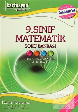 Kartezyen 9. Sınıf Matematik Soru Bankası (Konu Kavrama Serisi) Remzi 